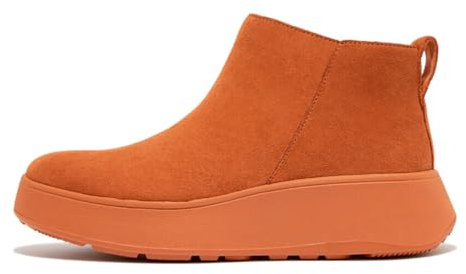 Fitflop Women's F-Mode Suede Ankle Boot, Marrone chiaro, 41 EU