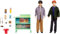 Mattel Harry Potter Harry y Ron en el tren Hogwarts Express Muñecos con accesorios, muñecos de Harry Potter de 30,5cm, HND79