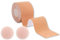 Dpm tapes Boobs & Body Tapes – Reggiseno Adesivo per Sollevamento del Seno, Delicato sulla Pelle, Push-up Traspirante, Resistente al Sudore, Light Skin – 50 mm x 5 m, 2 Copricapezzoli Inclusi
