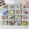 CCUUHJ 8 Pack Tins Container Rectangular Small Tin Box Metal Empty Hinged Tins Vintage Floral Pattern Basic Necessities Tins for Candies Jewelry,6X4X2.5 CM (Floral)