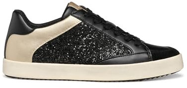 Geox Femme D Blomiee I Basket, Noir, 41 EU
