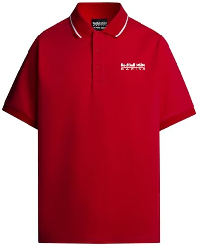 Pepe Jeans Tipped Logo Poloshirt für Herren, Rot (Marsrot), X-Small