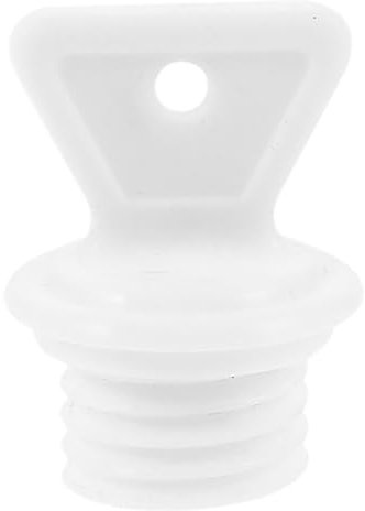 ORFOFE Wärmflaschen-Stecker Verschluss für Heißwasserbeutel Deckel für Heißwasserbeutel Stopper für Heißwasserbeutel Anti-Leck-Wassersack-Stopper kleine Kappen für Hot Bag Weiß