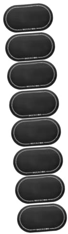 HEMOTON 8 Stk Bassdrum-Aufkleber Kick-Drumhead-Schutz Kick-Drum-Pedal-Patch Trommelfellschutz Bassdrum-Patch Kick-Drumhead-Patch Bassdrumfellschutz Kick-Drum-Pad Bass-Pad das Haustier