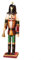 URPIZY Wooden Nutcracker 30cm Christmas Nutcracker Ornaments Large Nutcracker Figures Puppet Nutcracker Toy Festive Traditional Xmas Decoration(B)