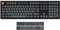 Keychron K10 Max Clavier Mécanique sans Fil Personnalisé, 2,4 GHz/Bluetooth/Cable Connection QMK Programmable, Lumière RGB Hot-Swap Banane Switch Batterie 4000mAh pour Mac/Windows/Linux-FR Layout