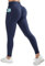 DOULAFASS Versteckte Scrunch Leggings mit Taschen Push Up Sportleggins Damen Lang Blickdichte High Waist Yoga Leggings