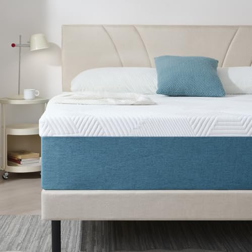 Hiimgo Double Memory Foam Mattress 135x190x25cm,Medium Firm | 25CM Thickness, Breathable, Medium Firm, Perfect for Body Support, Durable for Double Bed