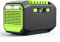 IYUESQ Estación de energía portátil de 150 W, Paquete de batería de Litio de Respaldo portátil de 110 V/220 V, generador Solar con luz CA/CC/LED, para emergencias de Campamento y Aventura