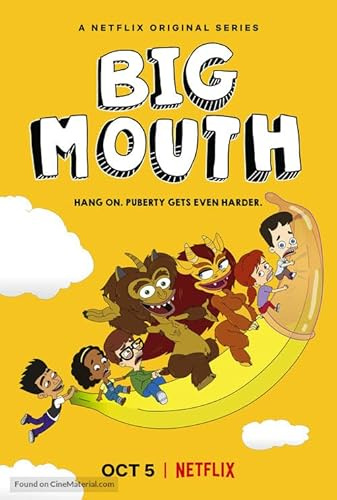 Big Mouth TV Series Poster Wall Art A4 Size Version 3