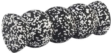 Sport-Schaumstoffrolle Yoga Foam Roller Wellenförmige EPP Fitness Massage Roller Trigger Punkt Therapie Myofasziale Entspannung Neck Zurück Bein Schmerzlinderung(30x10.5cm)
