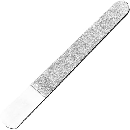 Cankypu Professional Diamond Deb Toe Filer Metal Nail File for Thick and Toenails Emery Boards Feet Coarse Files Women Men Dog Claw with Long Handle