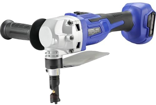 Roditrice in metallo senza fili compatibile con batteria da 18 V, roditrice elettrica calibro 18 con maniglia di assistenza, taglierina in metallo senza spazzole 1900 giri/min per acciaio inossidabile