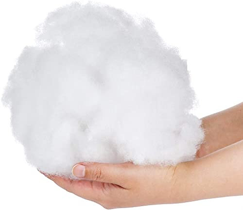 Ouate de Rembourrage Polyester Blanche Standard 100 by Oeko-TEX® Lavable à 95 °C - (si 3 Kilos c'est dans Un Carton) Neuf Made in France