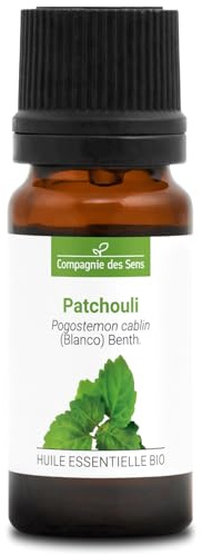 PACHULI - 10 mL - Aceite Esencial Orgánico - 100% Puro, Natural, Quimiotipado y Certificado Cosmos