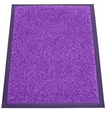 miltex EAZYCARE UNIQ Schmutzfangmatte, 100% Polyamid (Flor), lila, 40 x 60 cm