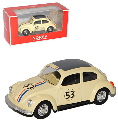Norev Volkwagen Käfer 1303 1973 Herbie Nr 53 1/64 Modell Auto
