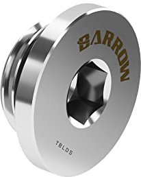 Barrow G1/4 Hex Blank Plug - Shiny Silver