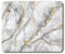 Destination Vinyl Ltd Grey White Gold Marble Effect Pattern Mouse Mat Pad Computer PC Laptop Gaming Office Home Desk Accessory Gadget 24432