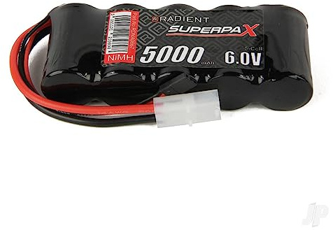 Radient NiMH Battery 6V 5000mAh SC Flat Pack