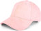 styleBREAKER Unisex 6-Panel Baseball Cap in Veloursleder Optik | Verstellbares Basecap in Wildleder Style für Damen und Herren | Soft Touch Schildkappe für Freizeit und Sport, Farbe:Rosa
