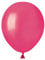Busta 100 palloncini perlati in lattice naturale Premium Quality A50 (Ø 13cm / 5), rosa fucsia perlato