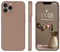 WXX iPhone 12 Pro Hülle Silikon Case, Hanyhülle iPhone 12 Pro Ultra Dünn mit Microfiber, Flüssig Silikon Gel Gummi Kratzfeste Schutzhülle Matt Hülle für iPhone 12 Pro 6.1'' 2020 Braun