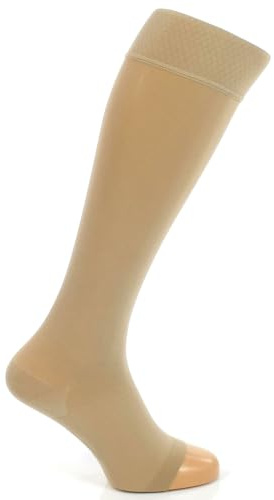 BORT AktiVen® VITAL CCL2 AD Kompressionsstrümpfe kurz ohne Fußspitze 3 karamell