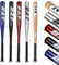 Mazza da baseball in alluminio - 71,12 cm - Mazza da baseball, allenamento con peso e giochi di palla - Design classico (grigio metallo)