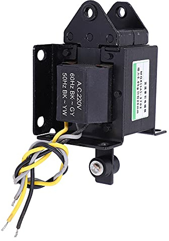 AC Elektromagnet , MQ8(SA) 3702 AC Push Pull Traktionssolenoid Elektromagnet 220 VAC 49 N Hub 20 Mm