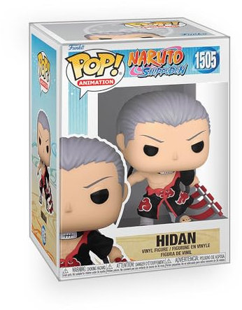 Epic Collectibles Pop Animation: Naruto Shippuden - Hidan Vinyl Figure Bundle with Compatible Funko Box Protector, EC75529
