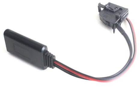 CHICHIYANG Adaptateur Bluetooth 4.0 pour voiture, microphone plus puissant et récepteur Bluetooth auxiliaire pour Mercedes Comand 2.0 APS 220 W211 W208 W168 W203