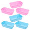 SUPVOX 6pcs Hamster Hanging Feeder Bowls Water Containers Small Animal Food Bowls for Hamsters Guinea Pigs and Rats Durable Pet Supplies for Feeding Hydration