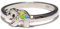 Triceratops Kinder Ring aus recyceltem 925 Sterling Silber