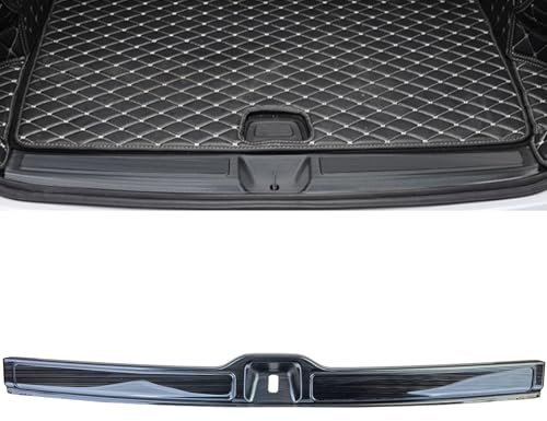 Edelstahl Ladekantenschutz Schwarz Stoßstange Innen für Mercedes GLC X253