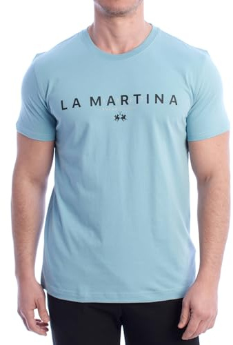 La Martina Kurzarm-T-Shirt mit normaler Passform YMR005-JS206 Herren
