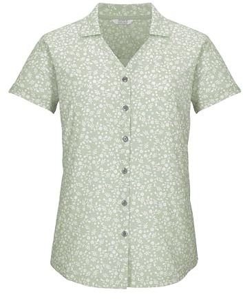 Killtec Damen Kos 86 Wmn WVN Shrt Funktionsbluse/Bluse Kurzarm (1er Pack)