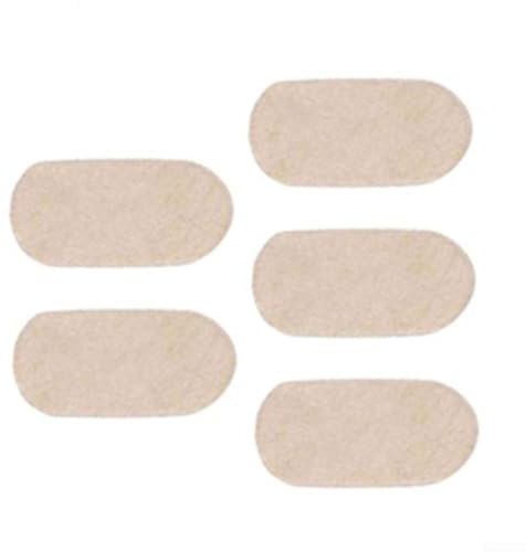 PureBowlic Lot de 5 protections de cordes en parchemin pour violoncelle - Jaune clair - Pour violoncelle d'orchestre - Empêche la coupe des cordes et prolonge la durée de vie du pont - Installation