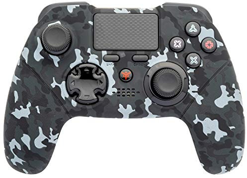 Itek - EVOCON ADV B01 - Controller wireless ergonomico con sensore di movimento Axis6 e Dual Shock. Tasti Programmabili e Touchpad. Bluetooth. Compatibile con PS4, PC e laptop