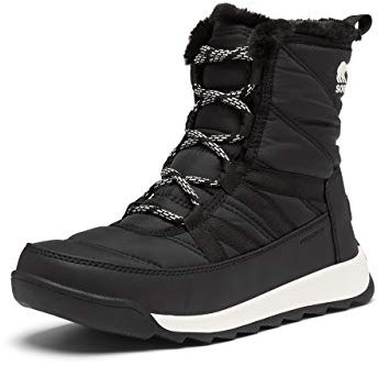 Sorel Whitney 2 Plus Lace WP, Stivali Invernali, Donna, Black 2023/2024, 36 EU