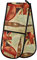 AUUXVA Ombra Long Double Oven Mitt for Baking London Red Telephone Booth Big Ben Union Jack Heat Resistant Quilted Double Oven Glove Potholder for Cooking Grilling Christmas, Washable