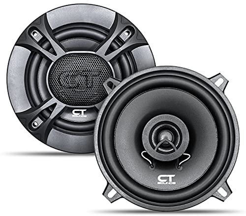 CT Sounds BIO-5-25-COX 5.25 Inch Coaxial Car Speakers, 160 Watts Max, Pair