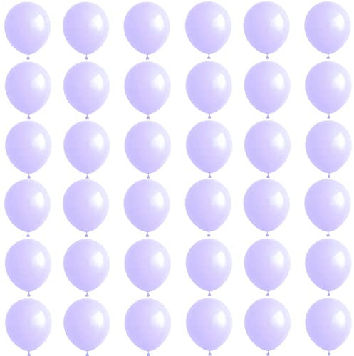 Palloncini Macaron Viola Lattice Palloncino Festa 26CM 36Pezzi Kit Palloncini,elio e aria per Palloncini,per Fidanzamento,Matrimonio,San Valentino,Compleanno,Baby Shower,Decorazioni di Nozze