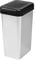 Tontarelli 45L Moda Rectangular Touch Bin - Silver Metal Effect NEW!!!!!!!!!!! NEW!!!!!!!!