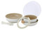 NEOFLAM® Pfannenset Topfset Induktion, abnehmbarer Griff 8-teilig, Antihaft-Keramik-Kochgeschirr-Set, Pfanne 24cm, Hochrandpfanne 26cm, Topf 20cm, Stapelbar, Platzsparend, für alle Herdarten, Ofenfest