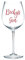 Personalised Name, Gin Vinyl Sticker Decal Transfer Label for Glasses, Bottles, Carafe, Gift Bag, Box (Small - 3cm Tall Capital Letter Height)