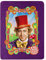 NORTHWEST Willy Wonka Micro Raschel Überwurfdecke, 116,8 x 152,4 cm, Wonderful Wonka