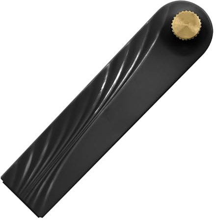 Musiin Gitarren-Schalldämpfer, Schalldämpfer, Saitendämpfer Zubehör - Home Praktische Gitarre Stummschaltung Zubehör für Akustik & Folk Gitarren, Trainingswerkzeug mit Instrumentenzubehör (Schwarz)