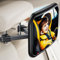 Holdersafe Auto Baby Rückbank Rückspiegel - Autospiegel Baby Rücksitz mit Haken Clip, 100% Bruchsicherer & 360° Drehbar Rücksitzspiegel, Babyspiegel Erstausstattung & Auto Zubehör für KFZ Kopfstützen