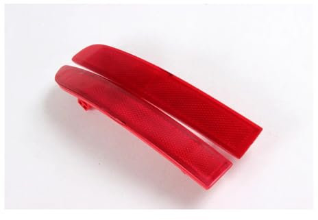 THua store ABS Auto Auto Hintere Stoßstange Reflektoren Streifen Licht Lampe Links Rechts Rot Kompatibel Mit Golf 5 V MK5 R32 Nur 2006-2009 2 Teile/satz